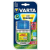 Nabíjačka batérií, AA/AAA, 4x2700 mAh AA, car socket, LCD displej, VARTA