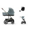 CYBEX Talos S Lux + Cot S Lux Travel Set Aton B2 i-Size stormy blue 2025