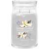 YANKEE CANDLE Signature sklo 2 knôty Smoked Vanilla & Cashmere 567 g