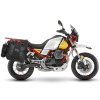 SHAD Kompletná sada sedlových brašní SHAD TERRA TR40 adventure vrátane montážnej sady SHAD MOTO GUZZI V 85 TT
