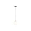 PAULMANN Závěsné svítidlo Globe IP44 E27 20W satin / chrom 70895