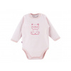 Eevi Body s dlhým rukávom BIG BEAR ružové - 86