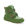 Barefoot dětské zimní boty Affenzahn - Comfy Dragon zelené