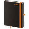 Helma B6 týždenný 2025 BLACK ORANGE