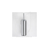 BEMETA OMEGA valcová WC kefa, čierna 55 x 390 x 105 mm chróm 102313067