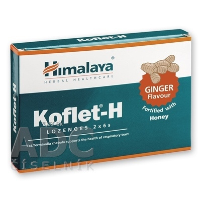 The Himalaya Drug Company Himalaya Koflet-H Ginger pas ora 1x12 ks