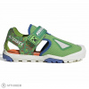 adidas Terrex Captain Toey detské sandále, semi lucid lume/ray blue/semi impact orange EU 33