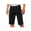 Cyklokraťasy 100% Ridecamp Shorts čierne