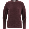 Fjällräven Övik Lite Knit Sweater W, Farba PORT, Veľkosť L