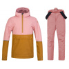 Dětský lyžařský komplet Jumy Rosette/golden brown 122-128 + Akita Rosette 122-128