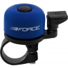 FORCE zvonek F MINI Fe/plast 22,2mm paličkový, modrý