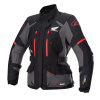 ALPINESTARS bunda STELLA ANDES DRYSTAR HONDA kolekce, TECH-AIR 5 kompatibilný, ALPINESTARS, dámska (černá/šedá/červená) 2025 - 2XL