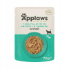 Applaws Mačka vlhké krmivo pre mačky Filet z tuniaka, ančovičky a riasy 70g