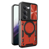 Techsuit CamGuard Pro puzdro pre Xiaomi Redmi 15 4G Redmi 15 5G červená