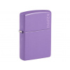 Zippo 66081 Smoky Lavender Zippo Logo