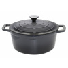 ELO Hrniec s pokrievkou 26 cm, liatinový, sivý 33626
