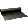 Čierna EPDM podlahová guma (rola) s vlisovaným textilom FLOMA - dĺžka 5 m, šírka 120 cm, výška 1,5 cm