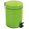 Spirella pedálový odpadkový kôš Sydney, zelený, oceľ, 3 l