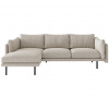 Livetastic ROHOVÁ SEDACIA SÚPRAVA, textil, šampanská - Sedačky - 001968003106