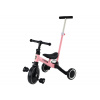 mamido Detská trojkolka a odrážadlo 2v1 PRO50 s vodiacou tyčou ružová
