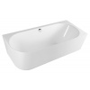 Polysan SUSSI R rohová stojící vana, litý mramor 150x70x49,5cm, bílá