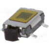 Mikrospínač TACT SPST-NO Polohy 2 0,05A/12VDC SMT není 1,8N