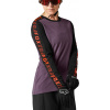 Dámský dres Fox W Ranger Dr Ls Jersey Black/Purple Velikost (Top): S