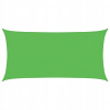 Slnečná plachta, 160 g/m², svetlozelená, 4x7 m, HDPE