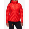 Bunda páperová dámska Mammut Broad Peak IN Hooded Jacket - mammut red