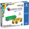 Magnetická stavebnica Cars 2 dielna Green/yellow
