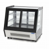Chladnička s vitrínou 71 cm - 125 l | Maxima, 9400847 Černá