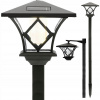 Solárna zapichovacia záhradná lampa - LED solárna lampa záhradná lampa 150 cm stĺp (LED solárna lampa záhradná lampa 150 cm stĺp)