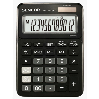 Sencor kalkulačka SEC 372T/BK SEC 372T/BK