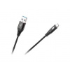 Rebel RB-6000-100-B USB - micro USB, 1m, černý