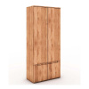 Šatníková skriňa z bukového dreva 90x206 cm Vento 2 - The Beds