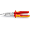 Knipex kliešte pre elektroinštalácie s poistným okom VDE 100V 1396200