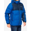 Zateplená bunda Columbia Pike Lake II Hooded Jacket - mountain blue/collegiate navy