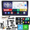 AUTORÁDIO NCS ZQ9 TOYOTA AVENSIS 2002-2009 ANDROID 8GB LTE