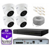 SET NA MONIOTOROVANIE IP Full HD HIKVISION PoE IR