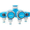 Časovač AQUACRAFT® 290040, mechanický, 4-rozbočovač, Double, max. 120 min