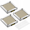 VEVOR Krajalnica Do Ziemniaków 11,4x11,4x1,5CM Stop Hliník Srebrny Żółty