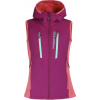 Dámská hybridní vesta PROGRESS Fantom Vest fialová Velikost: XL