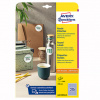 Avery Zweckform etikety 10mm, A4, biele, 315 etikiet, snímateľné, balené po 25 ks, L6019REV-25, pre