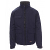 PAYPER RENEGADE 000871-0051 / Zateplená pánska bunda s kapucňou v golieri - navy blue XL