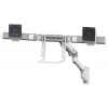ERGOTRON HX Monitor Arm für zwei Monitore Wandhalterung, weiß