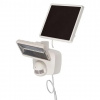 Brennenstuhl Solárny LED reflektor s pohybovým PIR detektorom biely Solárne 400lm