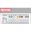 NOVUS Staples H 37 6MM 5000pc SUPERHARD