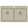Žulové dvojité misky béžové umývadlo (Žulové dvojité misky béžové umývadlo)