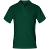 PROMODORO 4001 / Pánska polokošeľa z prstencovej bavlny - forest 4XL