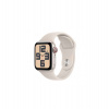 Apple Watch SE GPS + Cellular 40mm Starlight Aluminium Case with Starlight Sport Band - M/L (MRG13QC/A)